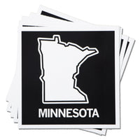 MN State Outline Sticker