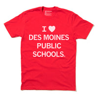 I Heart Des Moines Public Schools (R)