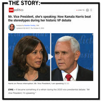 Kamala Harris: I'm Speaking Graphic (R)