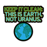 Keep It Clean Die-Cut Sticker