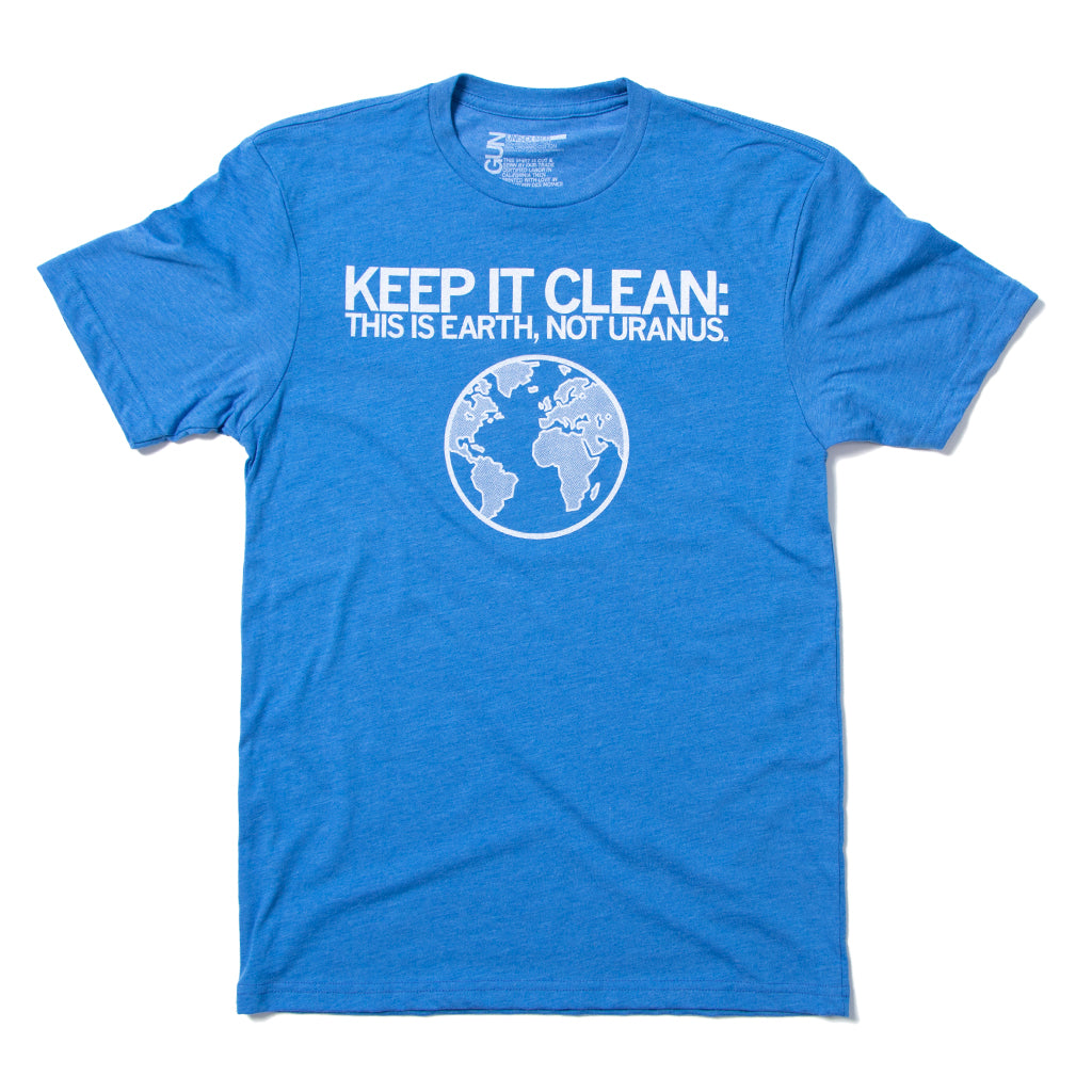 Keep It Clean Raygun T-Shirt Standard Unisex
