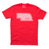 Love is Love Nebraska Raygun T-Shirt Standard Unisex
