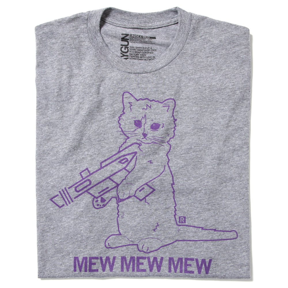 Mew mew Mew Raygun T-Shirt Standard Unisex
