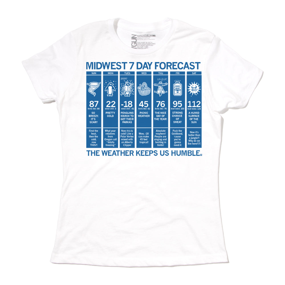Midwest Weather Forecast Shirt