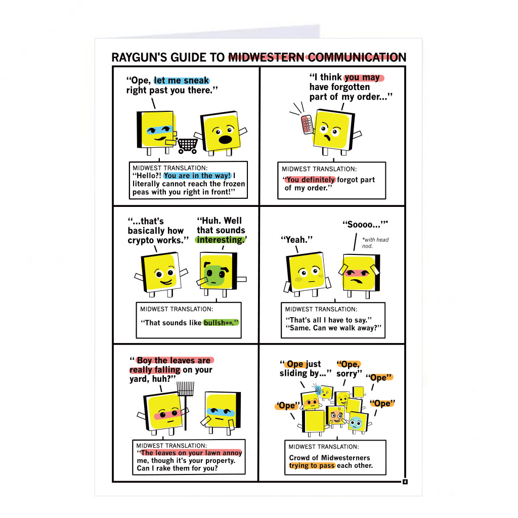 Midwestern Communication Greeting Card