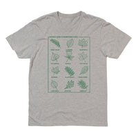 Midwestern Leaves Nature Environment Midwest Raygun T-Shirt Standard Snug Unisex