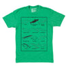 Midwestern Fish Raygun T-Shirt Animals Nature Environment Standard Snug unisex