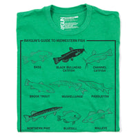Midwestern Fish Raygun T-Shirt Animals Nature Environment Standard Snug unisex