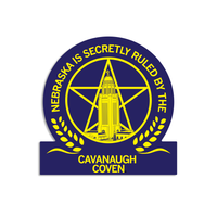 Nebraska is secretly ruled by the Cavanaugh Coven sticker