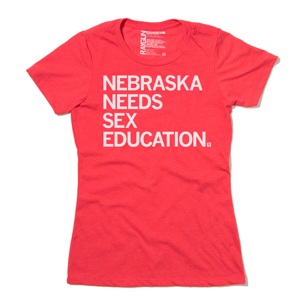 Nebraska Needs Sex Ed T-Shirt