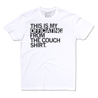 Officiating From the Couch Raygun T-Shirt Standard Unisex