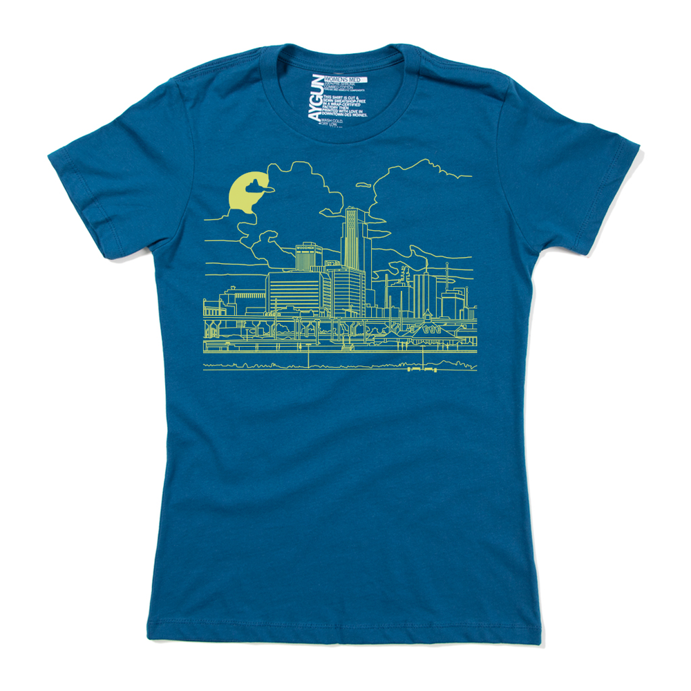 Downtown Omaha Skyline Shirt