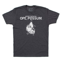 Midwestern Marsupial Ope, Possum Charcoal Nature White Animals Enviornment Midwest Raygun Standard Snug Unisex