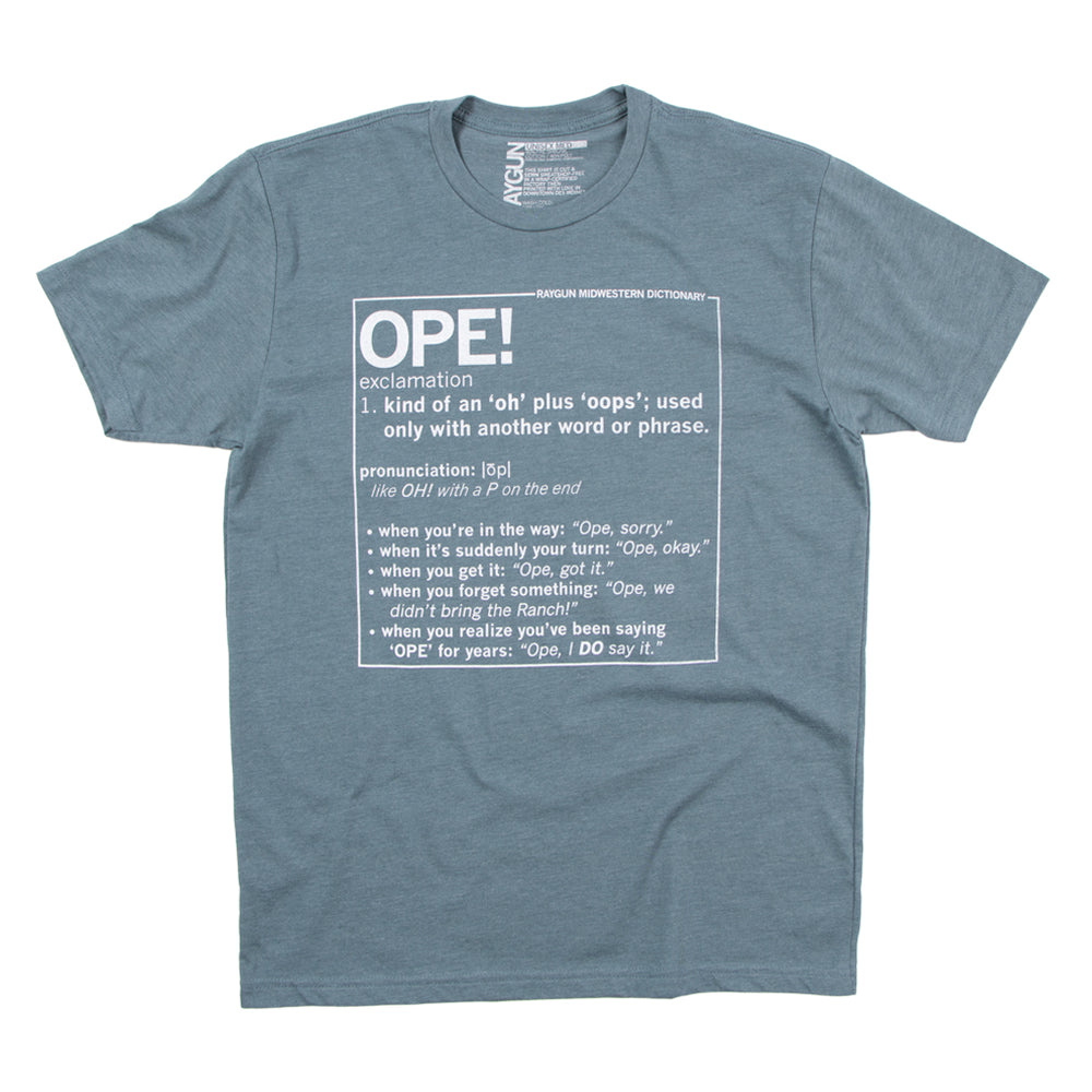 Ope Definition Raygun T-Shirt Standard Unisex