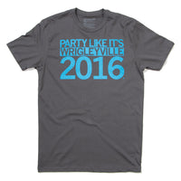 Party Like It's Wrigleyville 2016 Raygun T-Shirt Standard Unisex