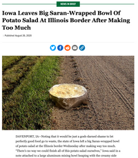 The Onion: Iowa Potato Salad