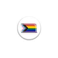 Kansas Progress Pride Flag 1" Button