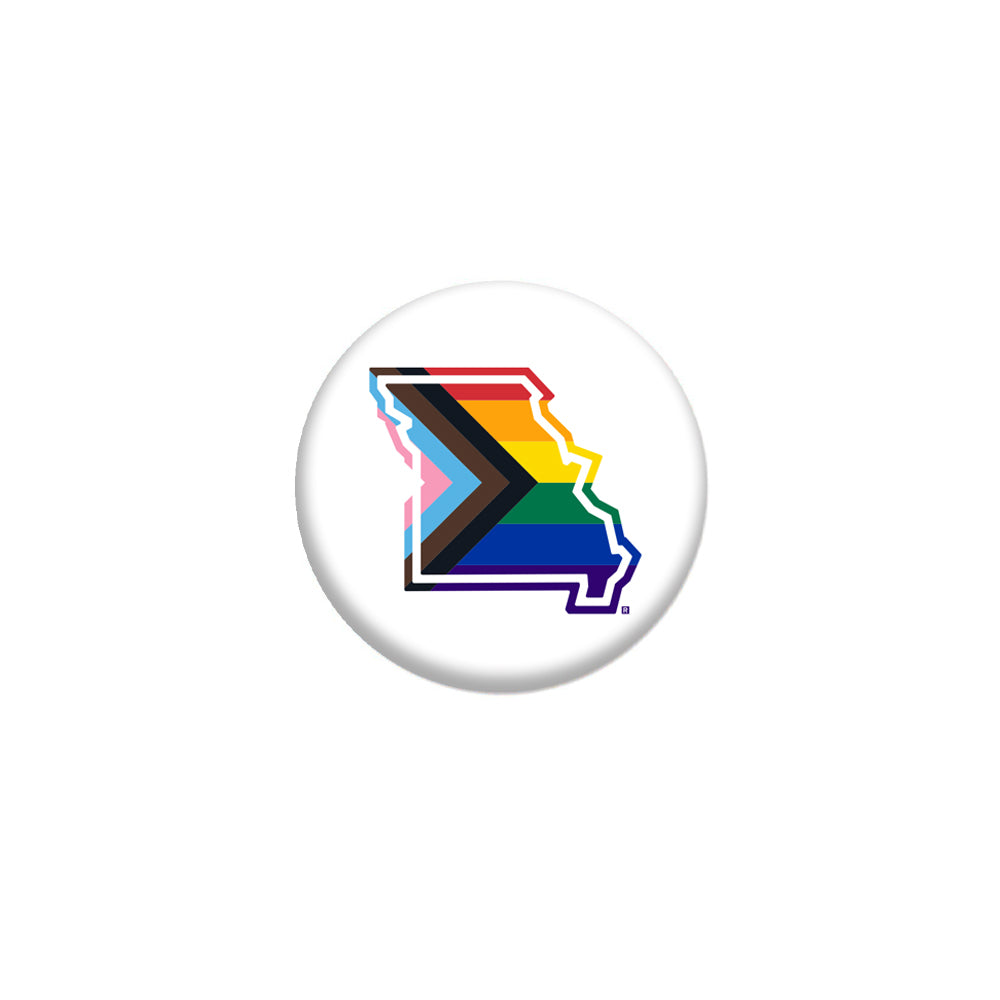 Missouri Progress Pride Flag 1" Button