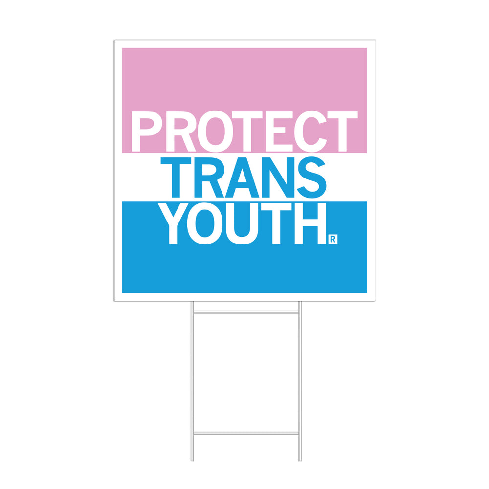 Protect Trans Youth Yard Sign