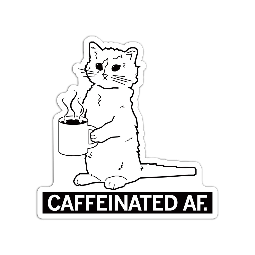 Caffeinated AF Decal