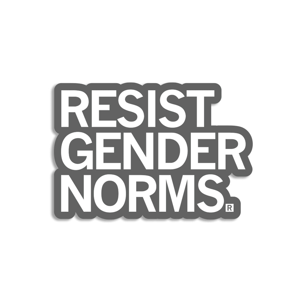 Resist Gender Norms Die-Cut Sticker