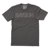 RAYGUN Text Logo Outline T-Shirt Standard Unisex