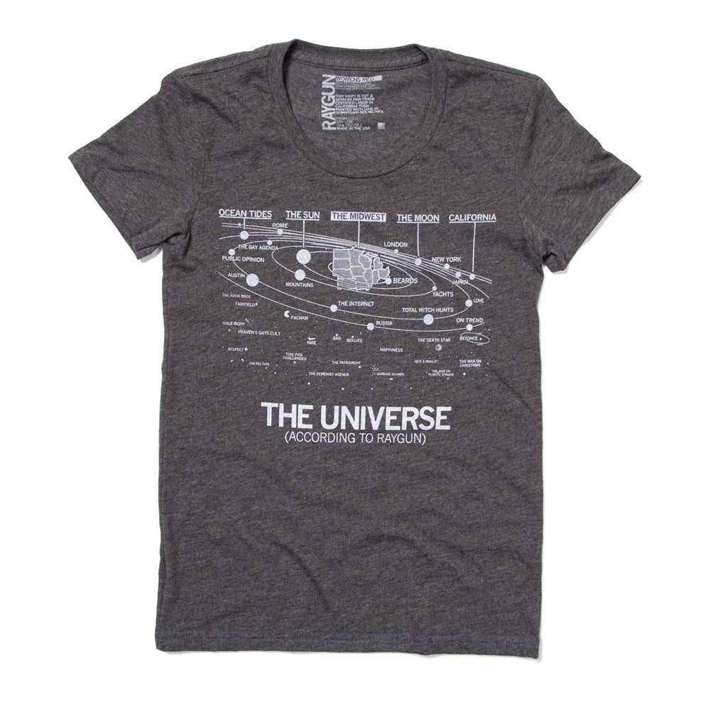 RAYGUN Universe T-Shirt snug womens