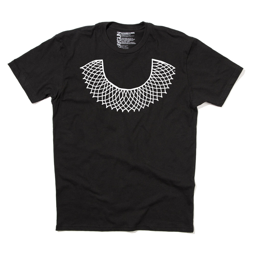 Dissent collar black shirt