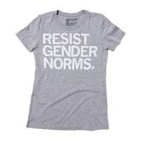 Resist Gender Norms Raygun T-Shirt Snug Womens