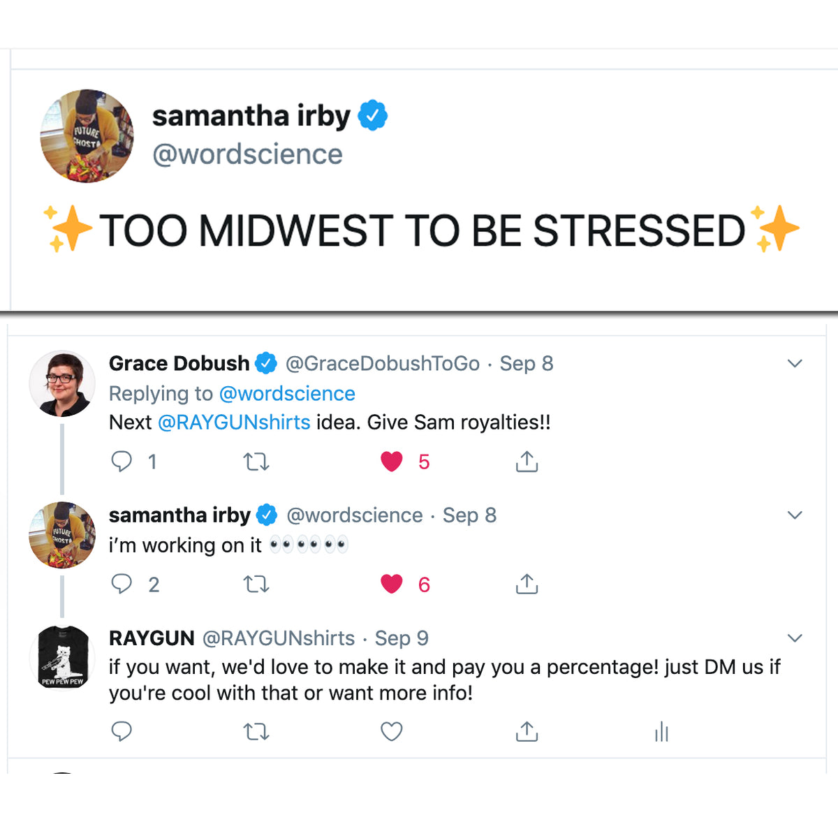 I'm Too Midwest To Be Stressed Shirt