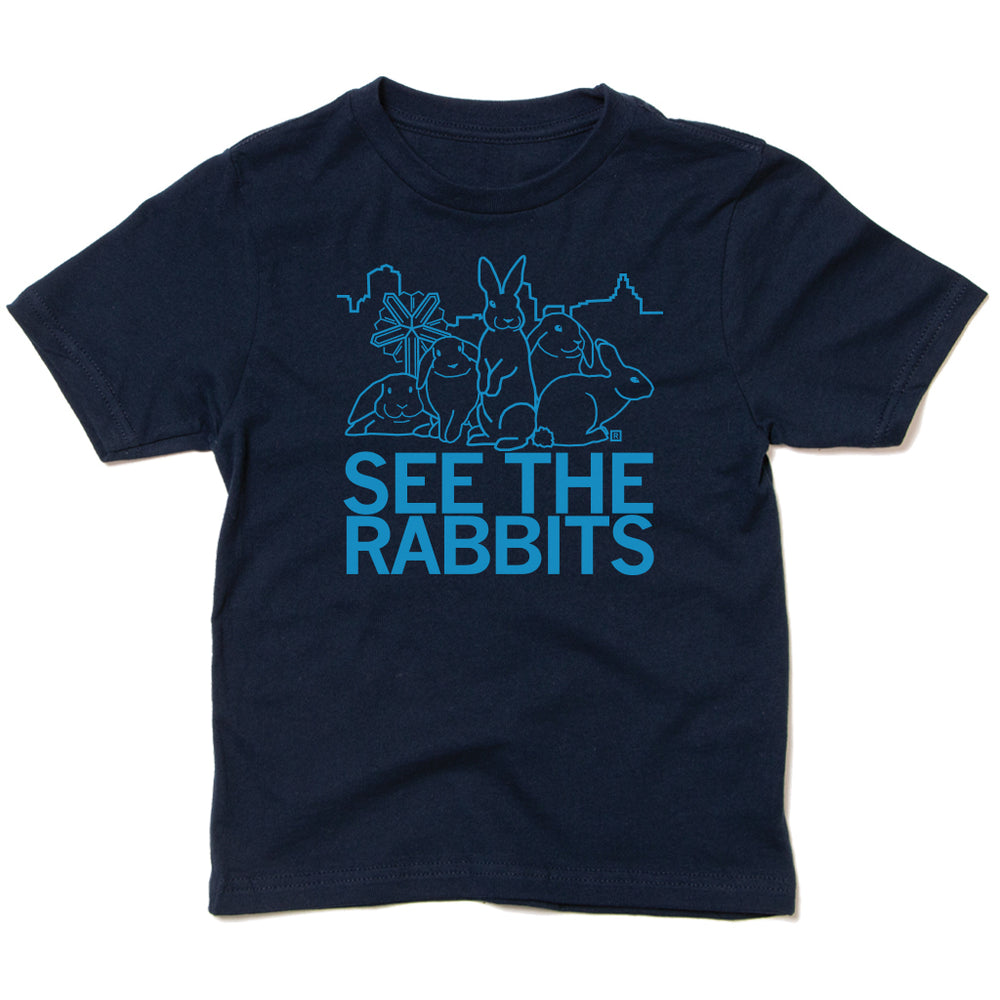 See The Rabbits Cedar Rapids Iowa Kids Shirt
