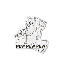 Gary Small Pew Pew Pew Sticker