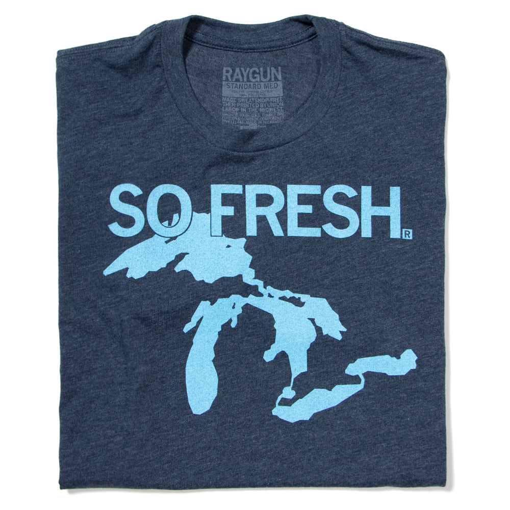 So Fresh Raygun Great Lakes T-Shirt Standard Unisex