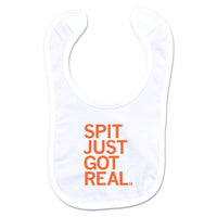 Spit Just Got Real Bib