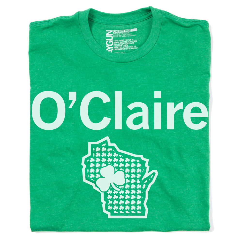 Eau Claire Wisconsin St. Paddy's Day Shirt