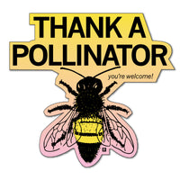 Thank A Pollinator Die-Cut Sticker