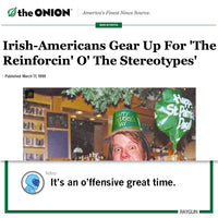The Onion: Irish-Americans