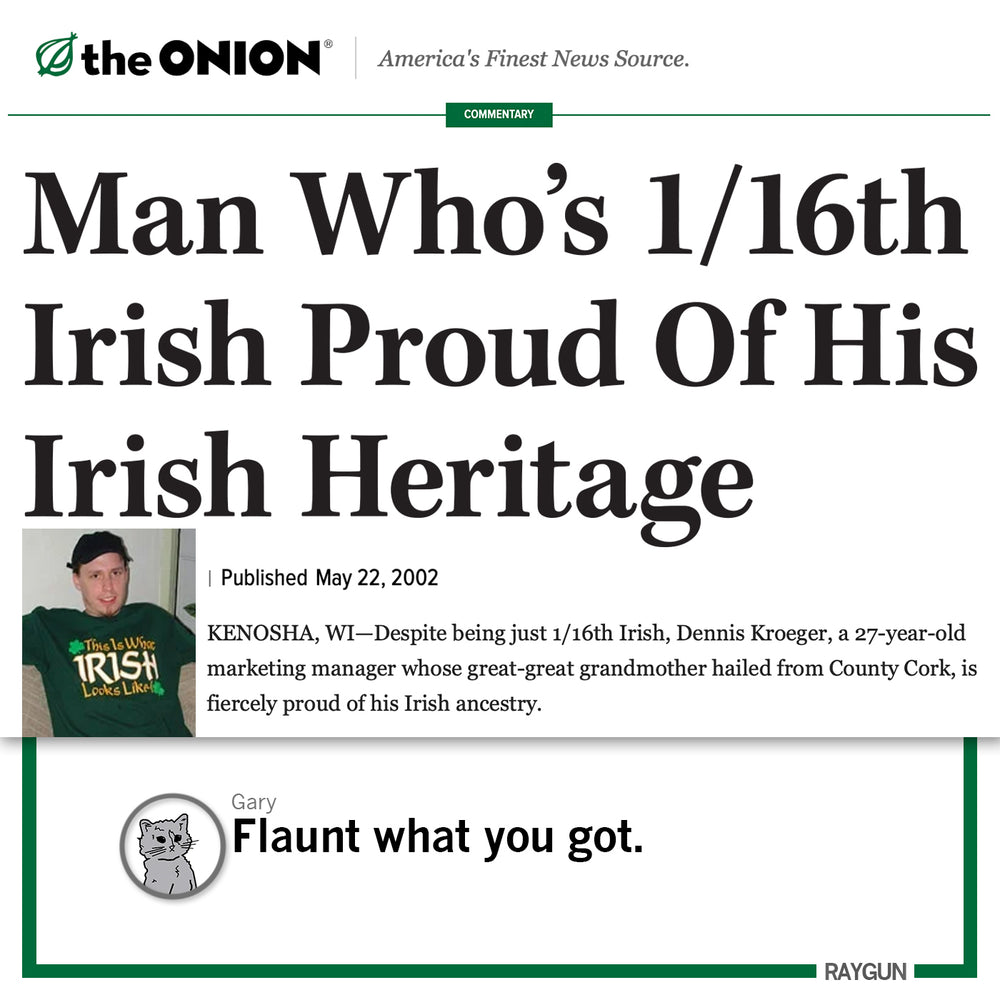 The Onion: Irish Heritage Can Cooler