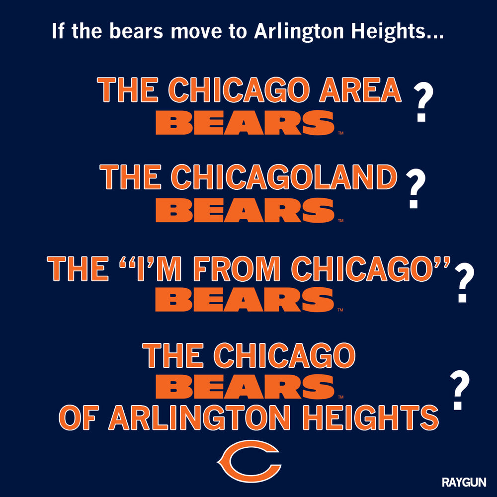 The I'm From Chicago Bears of Arlington Heights T-Shirt