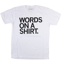 Words on a Shirt Raygun T-Shirt Standard Unisex