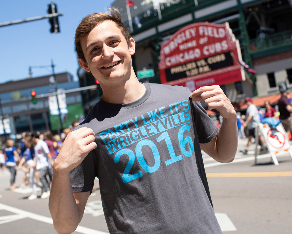 wrigley field t shirt